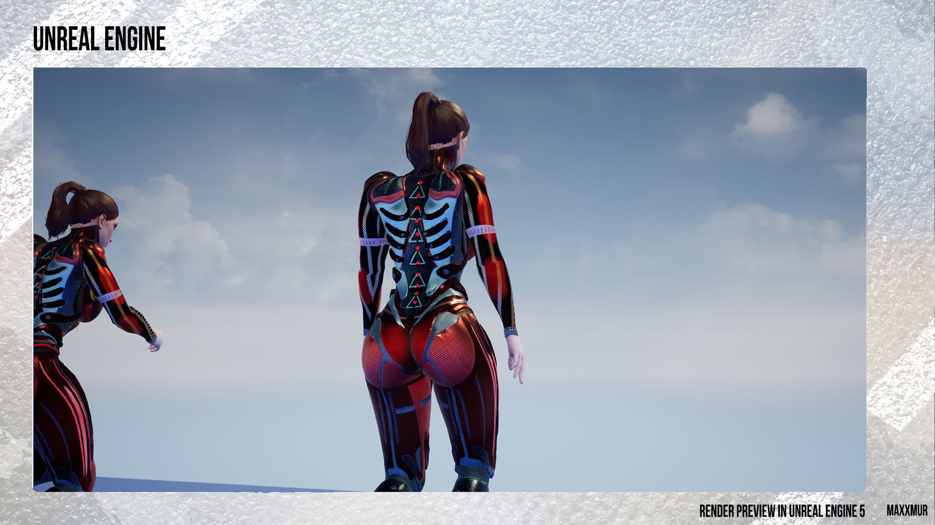 BABYPOOL Low-Poly Game Ready PBR 3D Character Low-poly 3D model_17