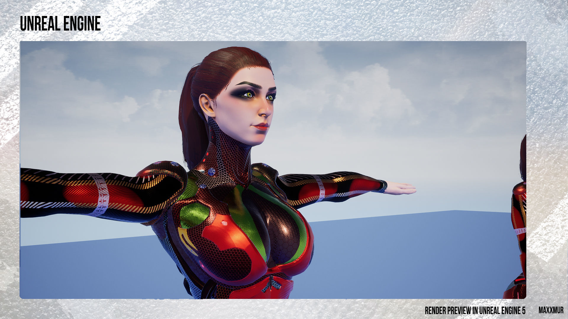 BABYPOOL Low-Poly Game Ready PBR 3D Character Low-poly 3D model_15