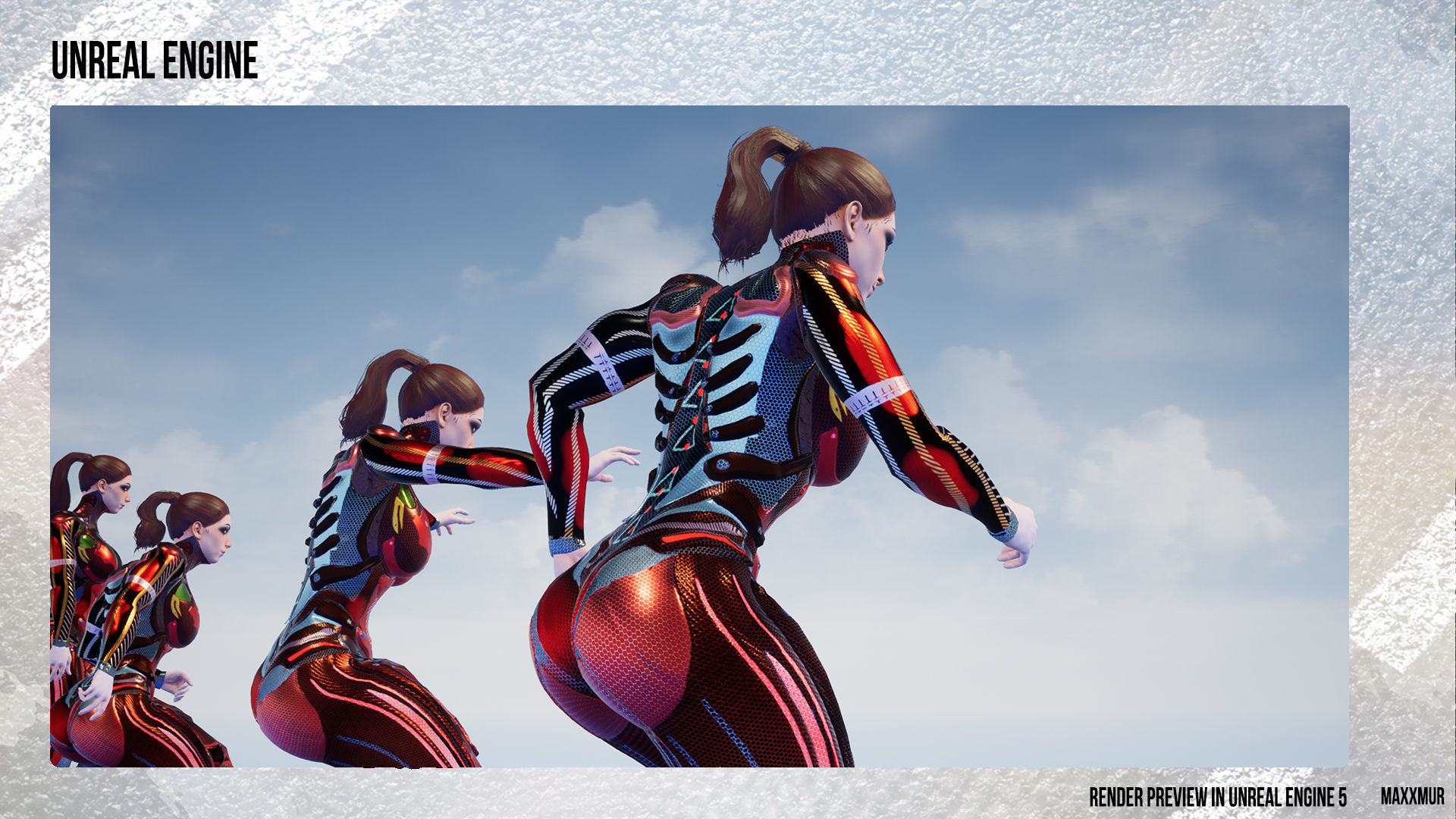 BABYPOOL Low-Poly Game Ready PBR 3D Character Low-poly 3D model_19