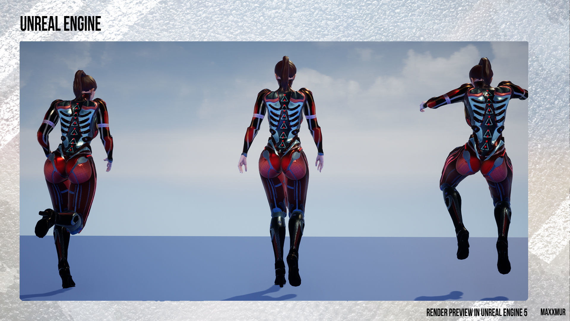 BABYPOOL Low-Poly Game Ready PBR 3D Character Low-poly 3D model_20