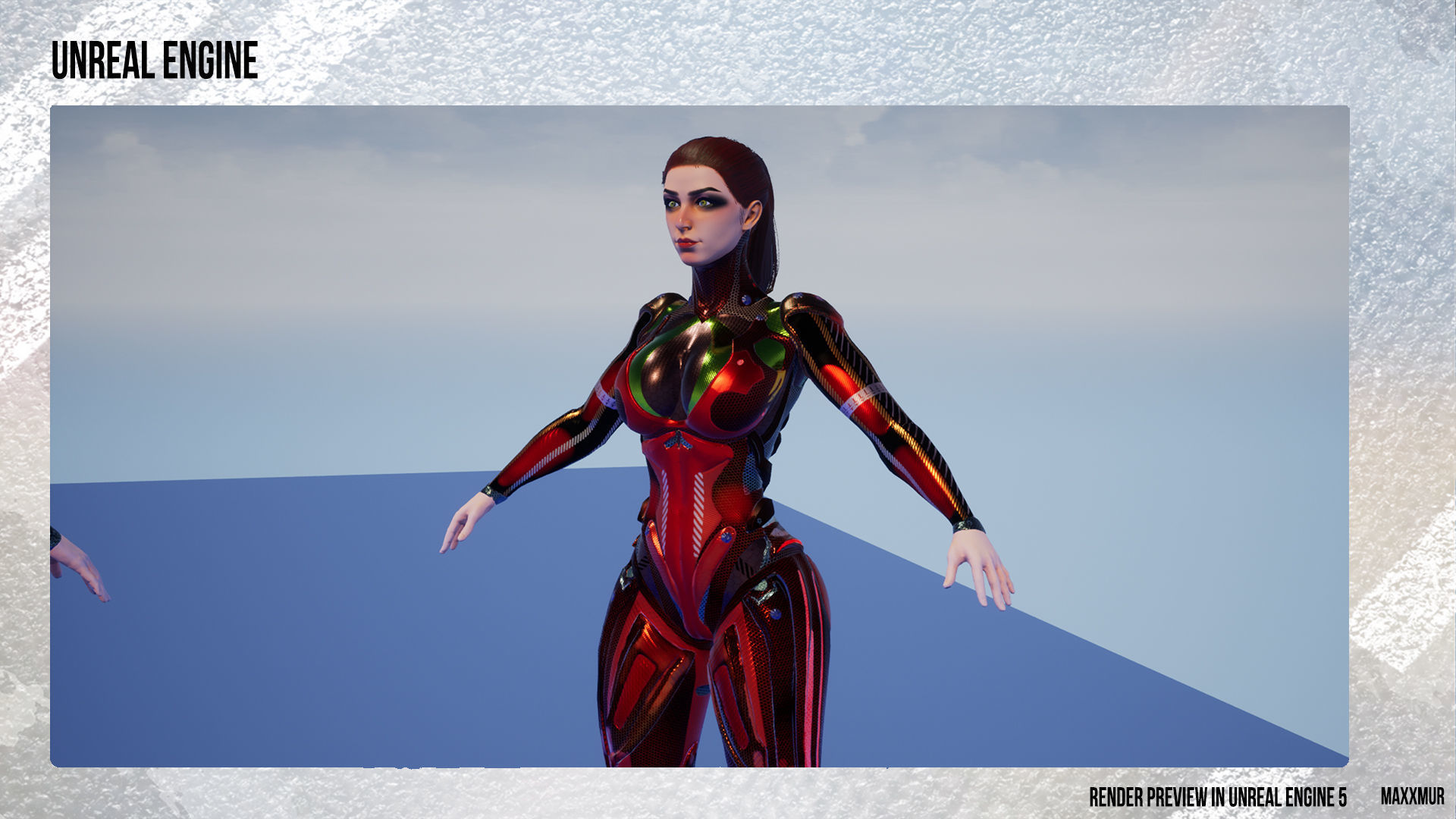 BABYPOOL Low-Poly Game Ready PBR 3D Character Low-poly 3D model_12