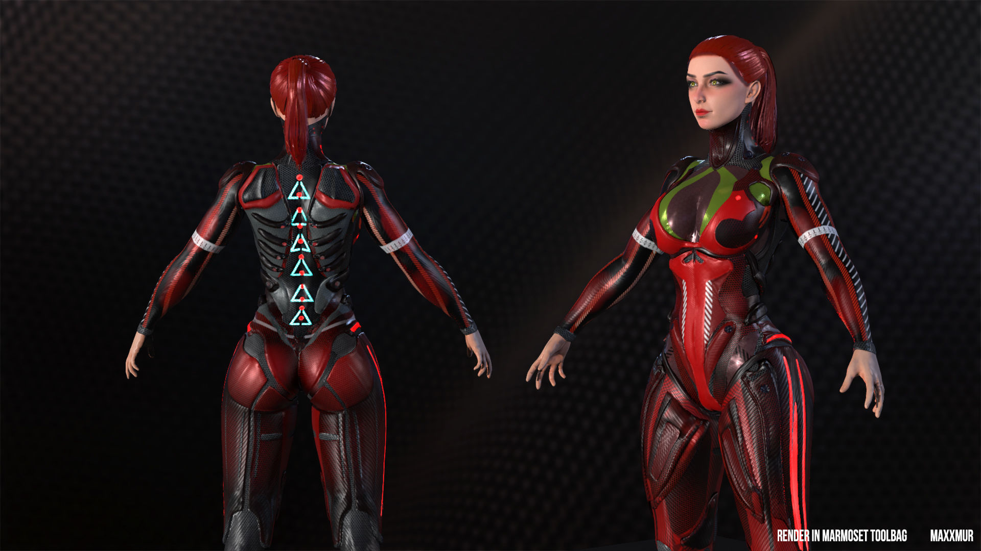 BABYPOOL Low-Poly Game Ready PBR 3D Character Low-poly 3D model_6