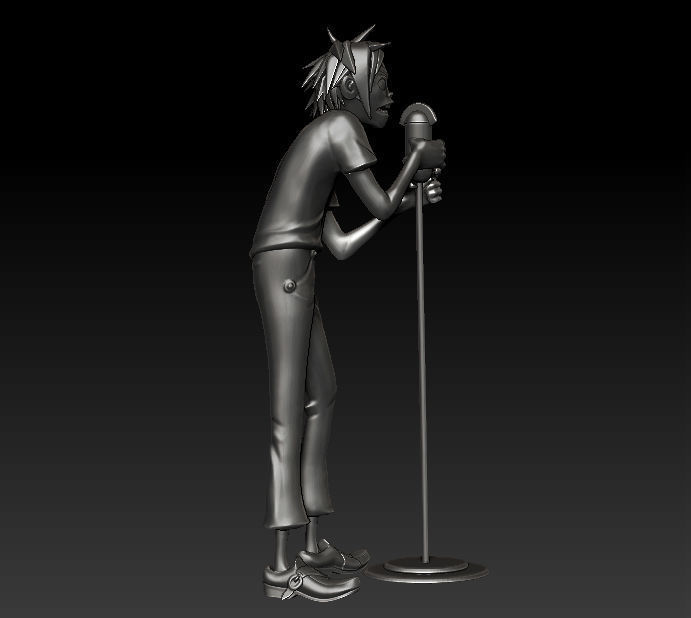 Gorillaz Superplastic Fan Art 3D print model_6