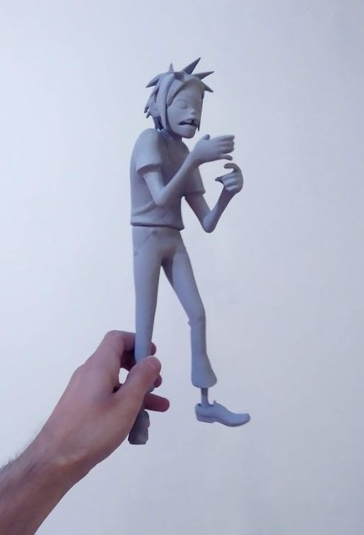 Gorillaz Superplastic Fan Art 3D print model_2