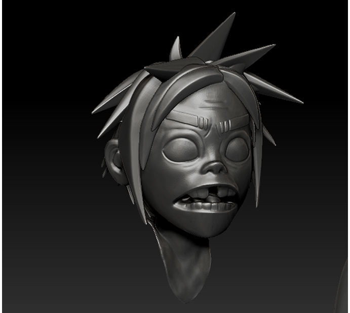 Gorillaz Superplastic Fan Art 3D print model_5