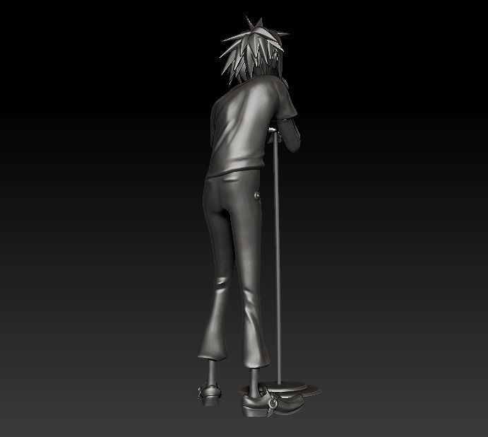 Gorillaz Superplastic Fan Art 3D print model_4