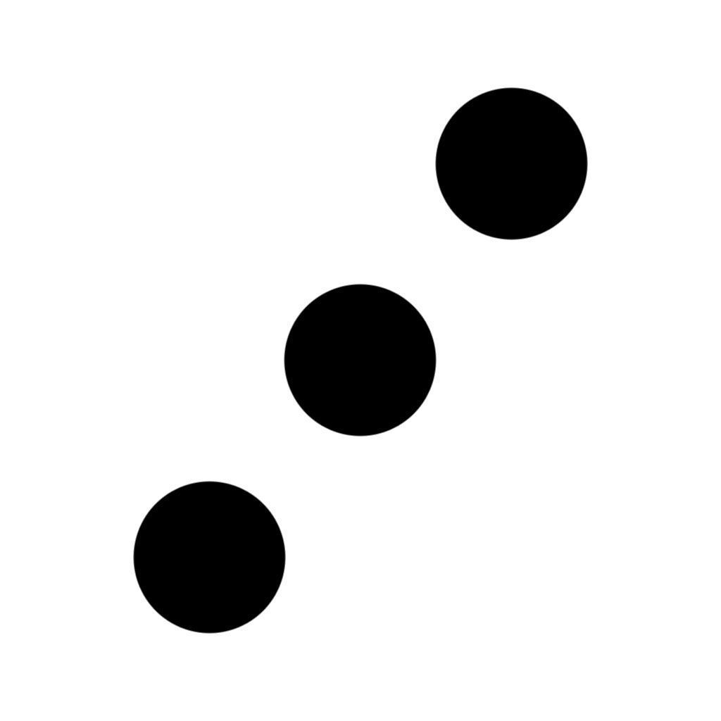 Dice Set Rounded Free low-poly 3D model_7