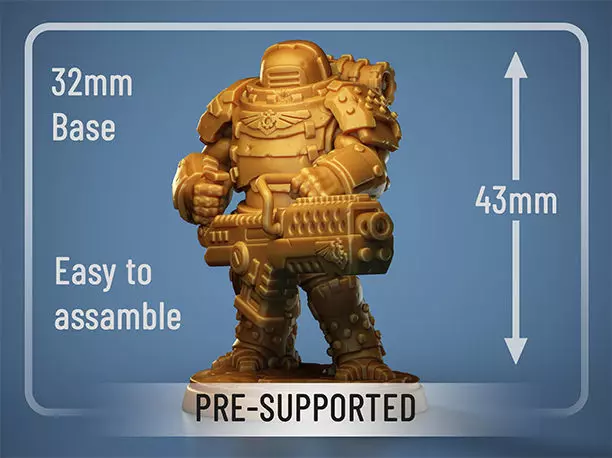 Sea Guard - Heavy breacher 01 - 3D print model 3D print model