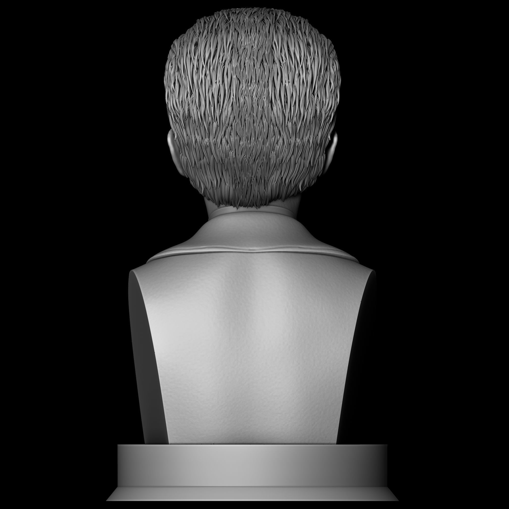 Ruy Barbosa 3D Model Sculpture 3D print model_2