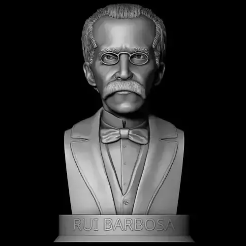 Ruy Barbosa 3D Model Sculpture 3D print model