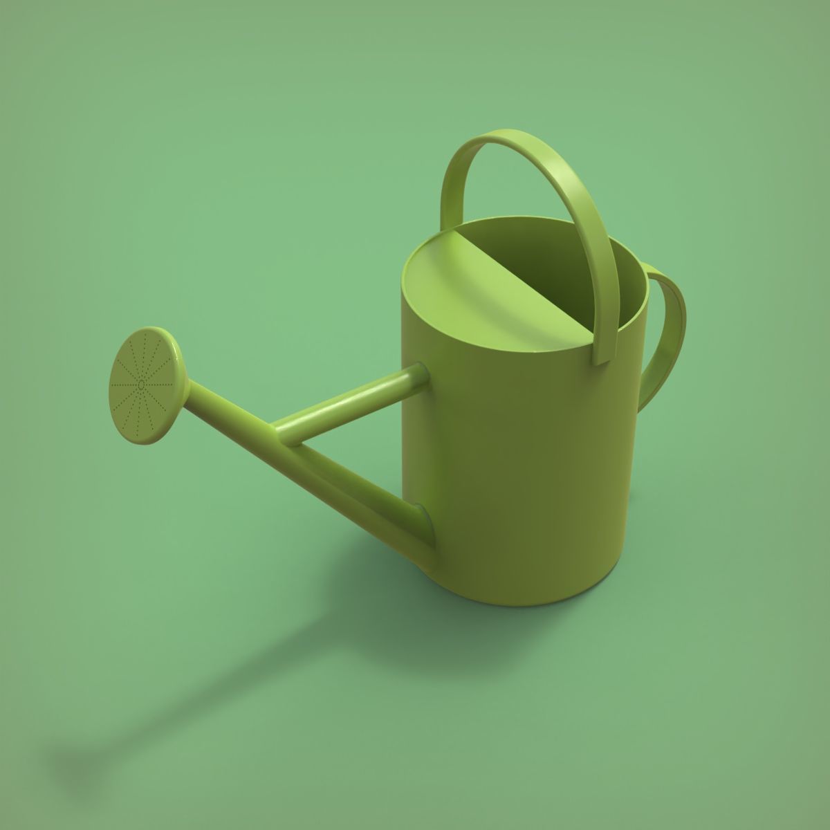 Watering Can 3D print model_2