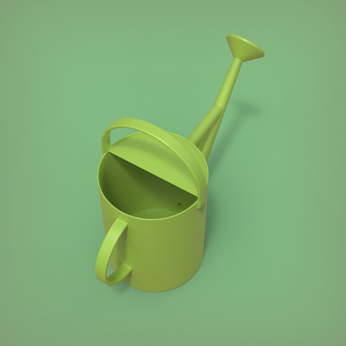 Watering Can 3D print model_1