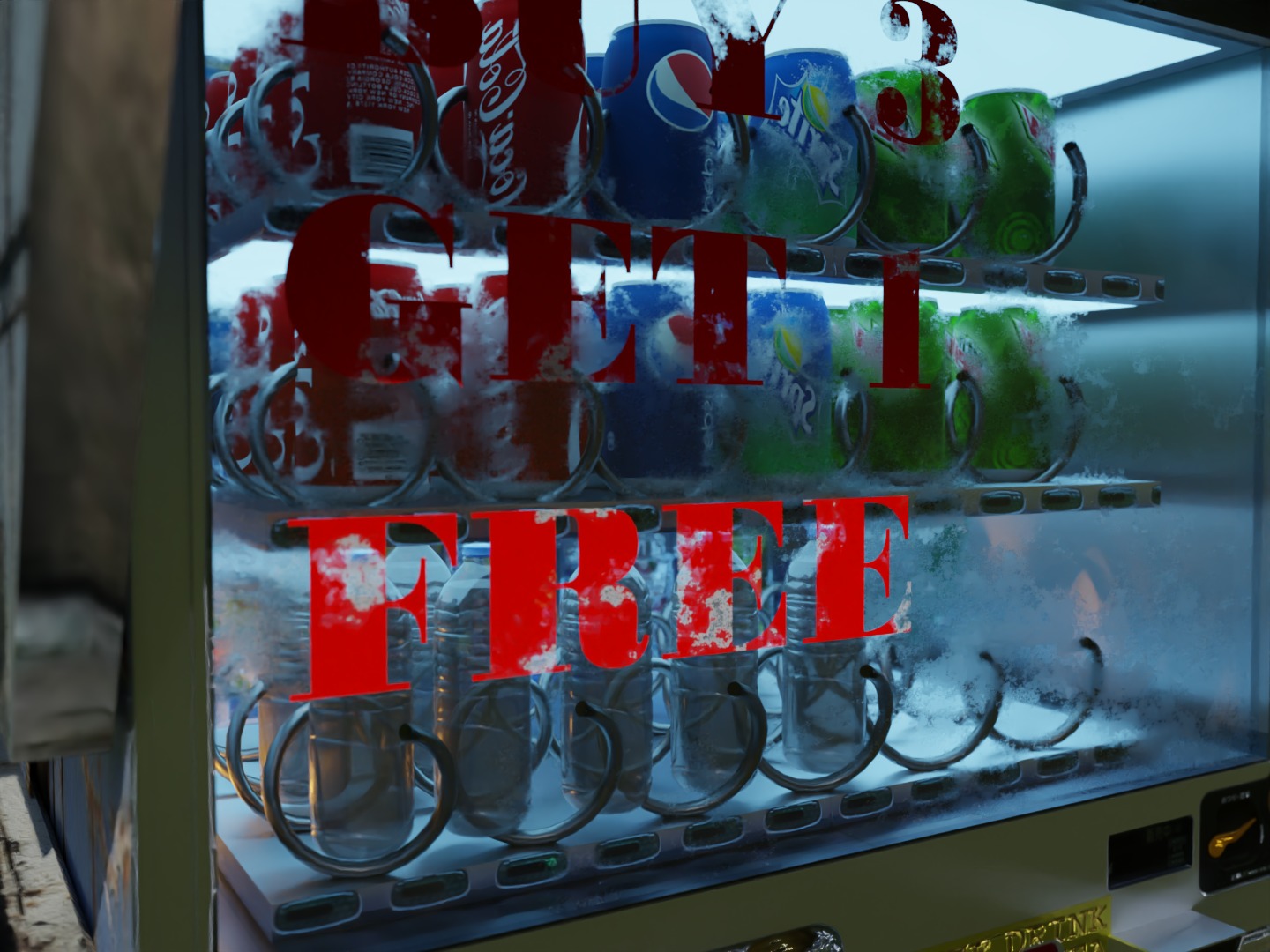 Sentient Cola Cart Vending Machine 3D model_6
