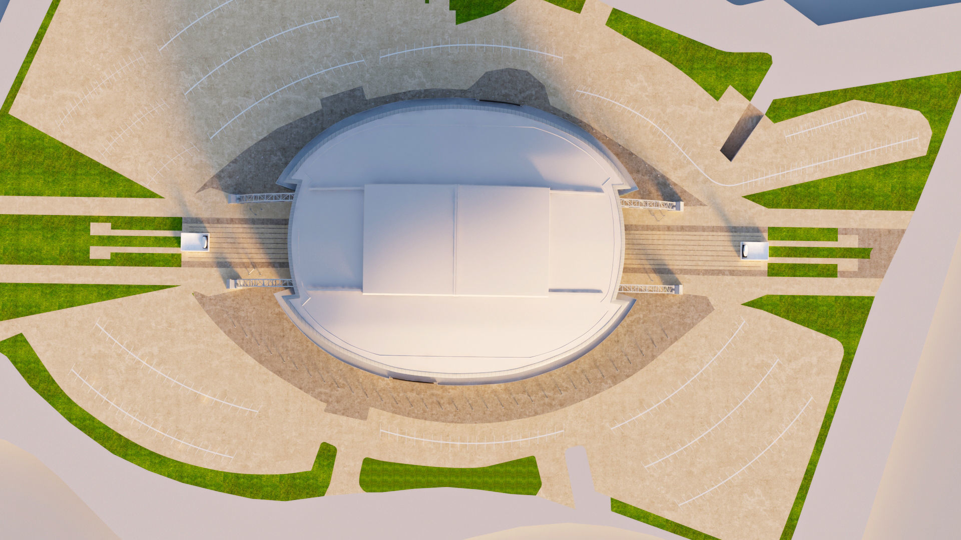 AT and T Stadium - Cowboys 3D model_11