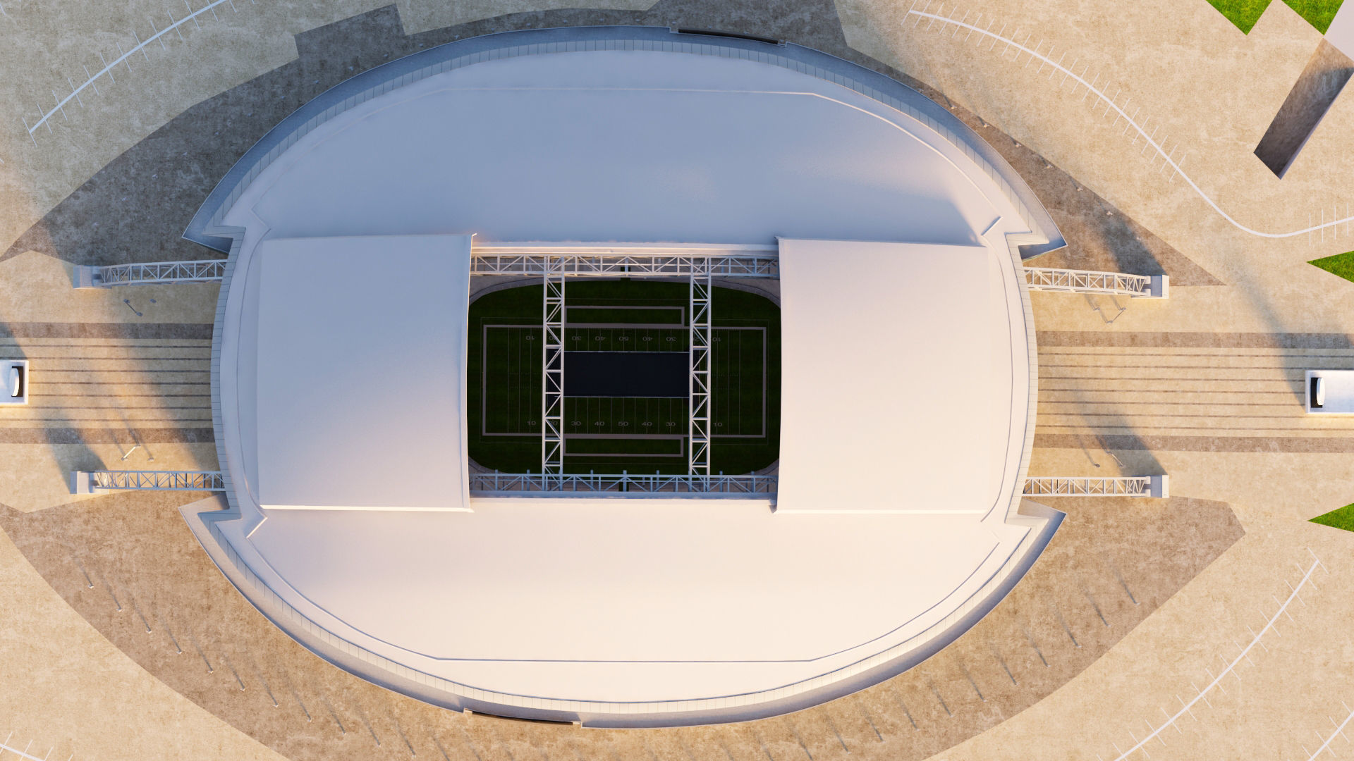 AT and T Stadium - Cowboys 3D model_12