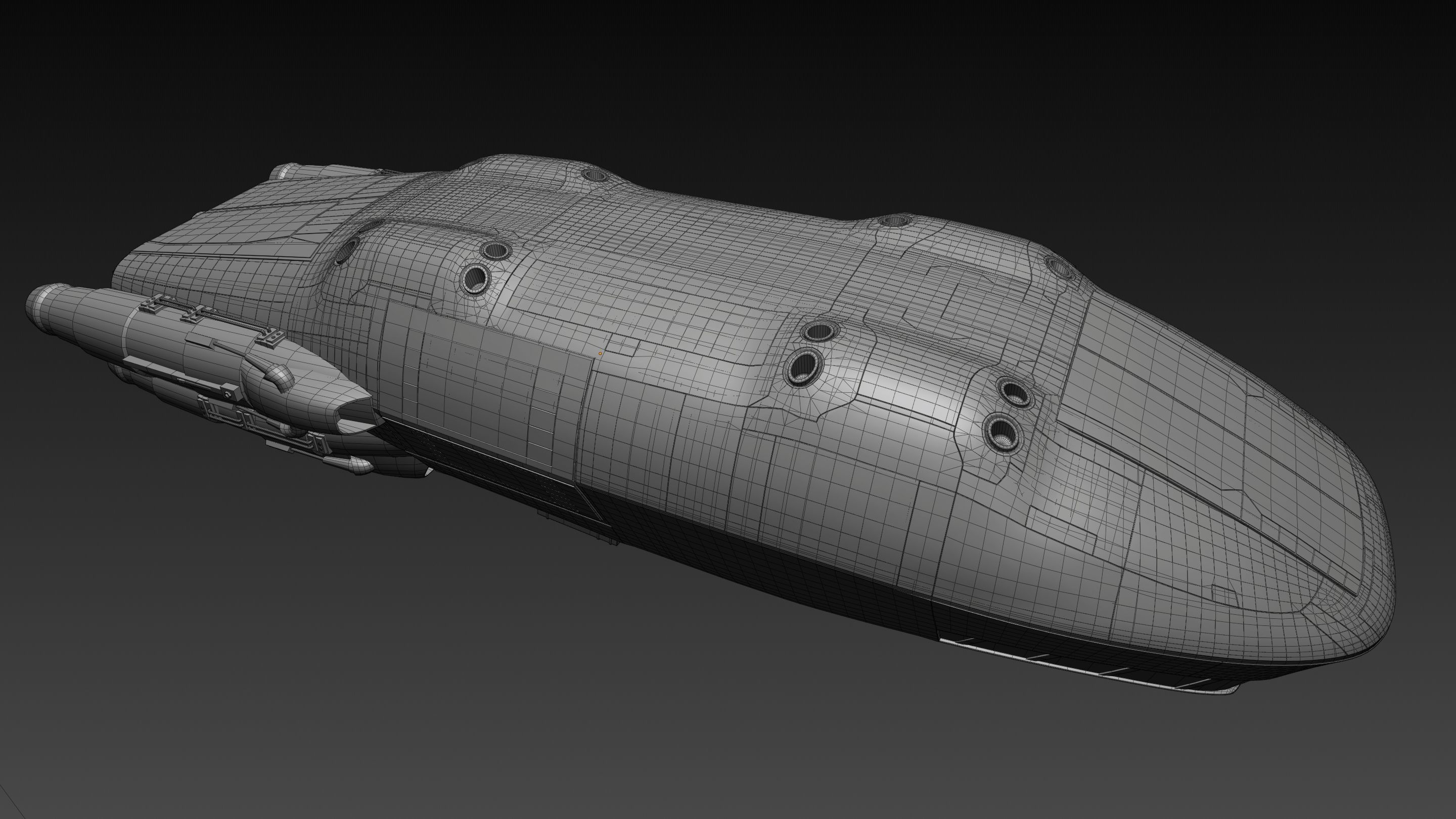 Battlestar Galactica - Colonial Shuttle Mk2 with 6 Color Schemes 3D model_19