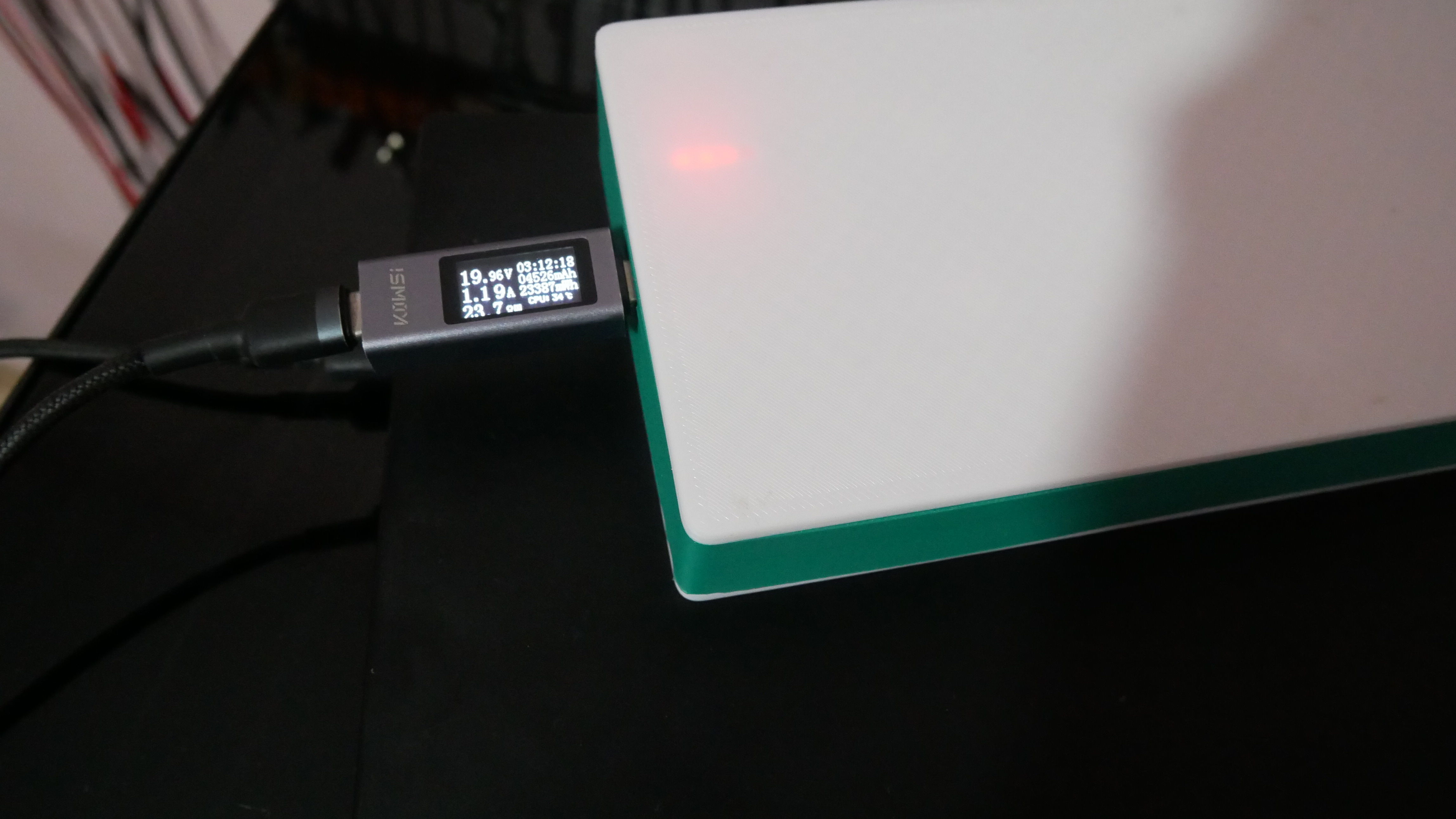 100W power bank enclosure v3 based on IP2368 module 3D print model_7