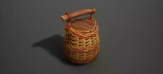 Stylized Wicked Basket