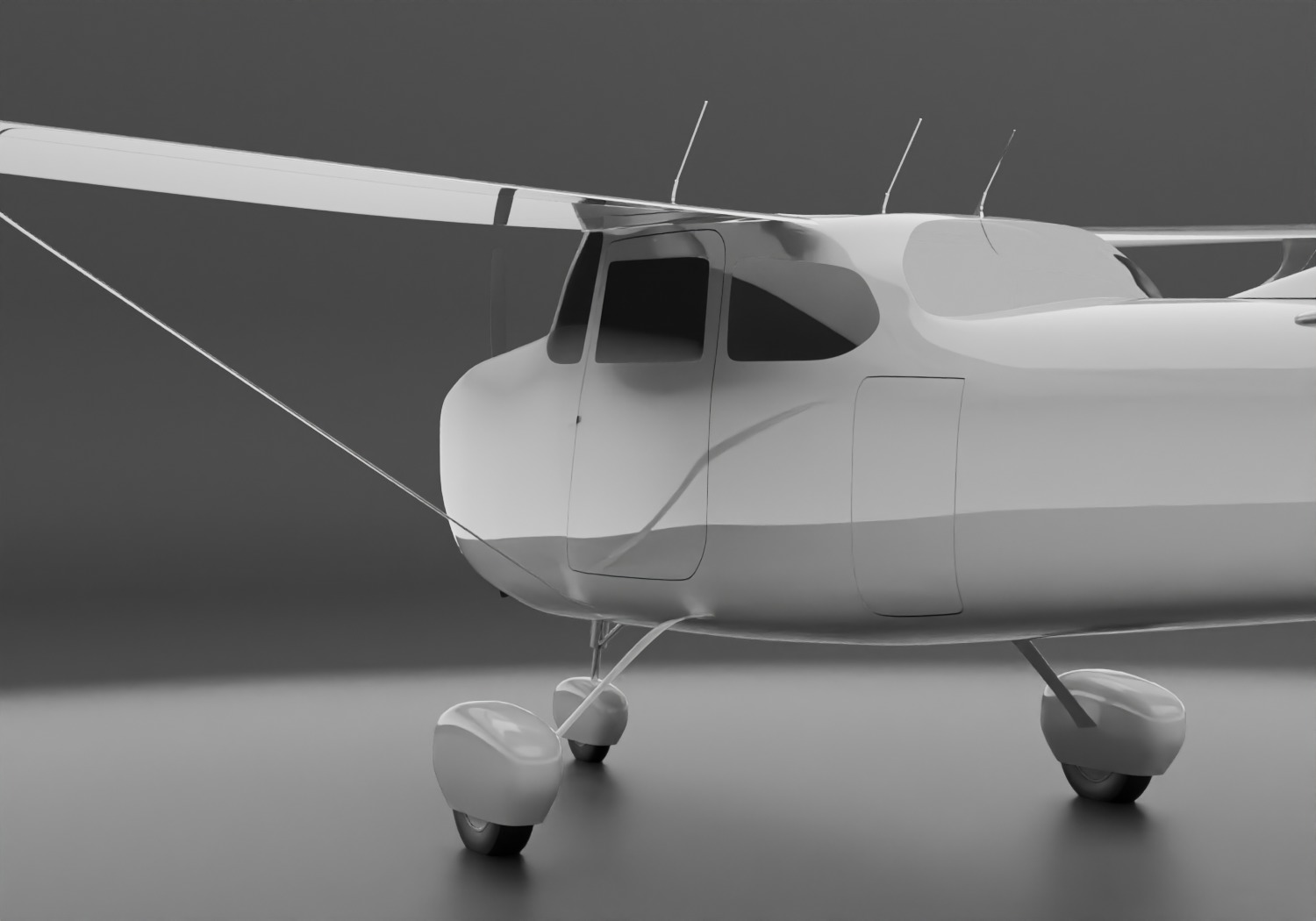 Cessna 172 Skyhawk  3D model_6