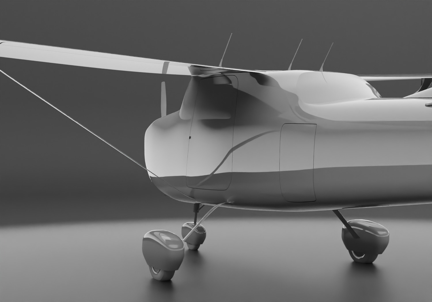 Cessna 172 Skyhawk  3D model_7