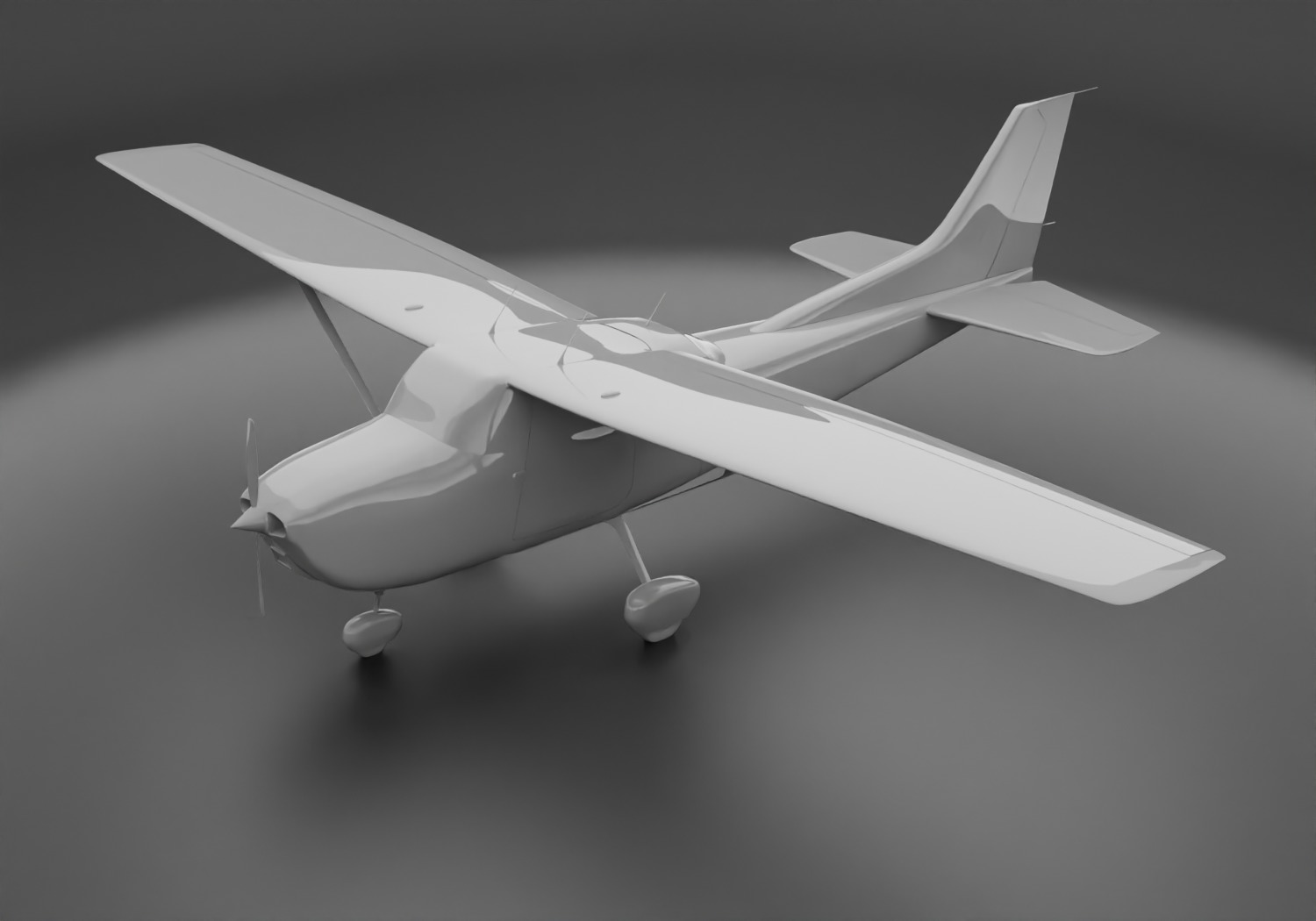 Cessna 172 Skyhawk  3D model_21