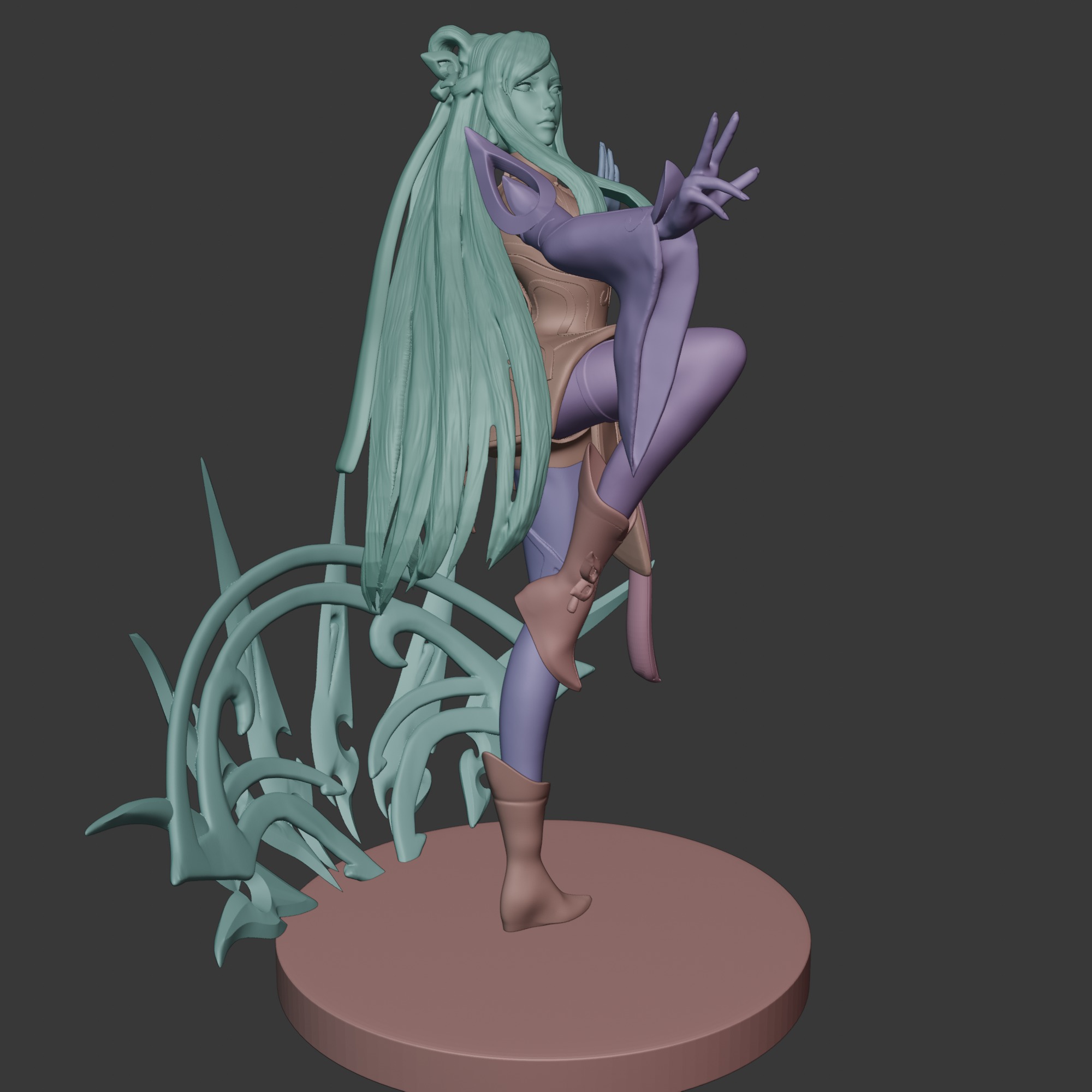 Mythmaker Irelia From League of Legends Ready For Printing 3D print model_3