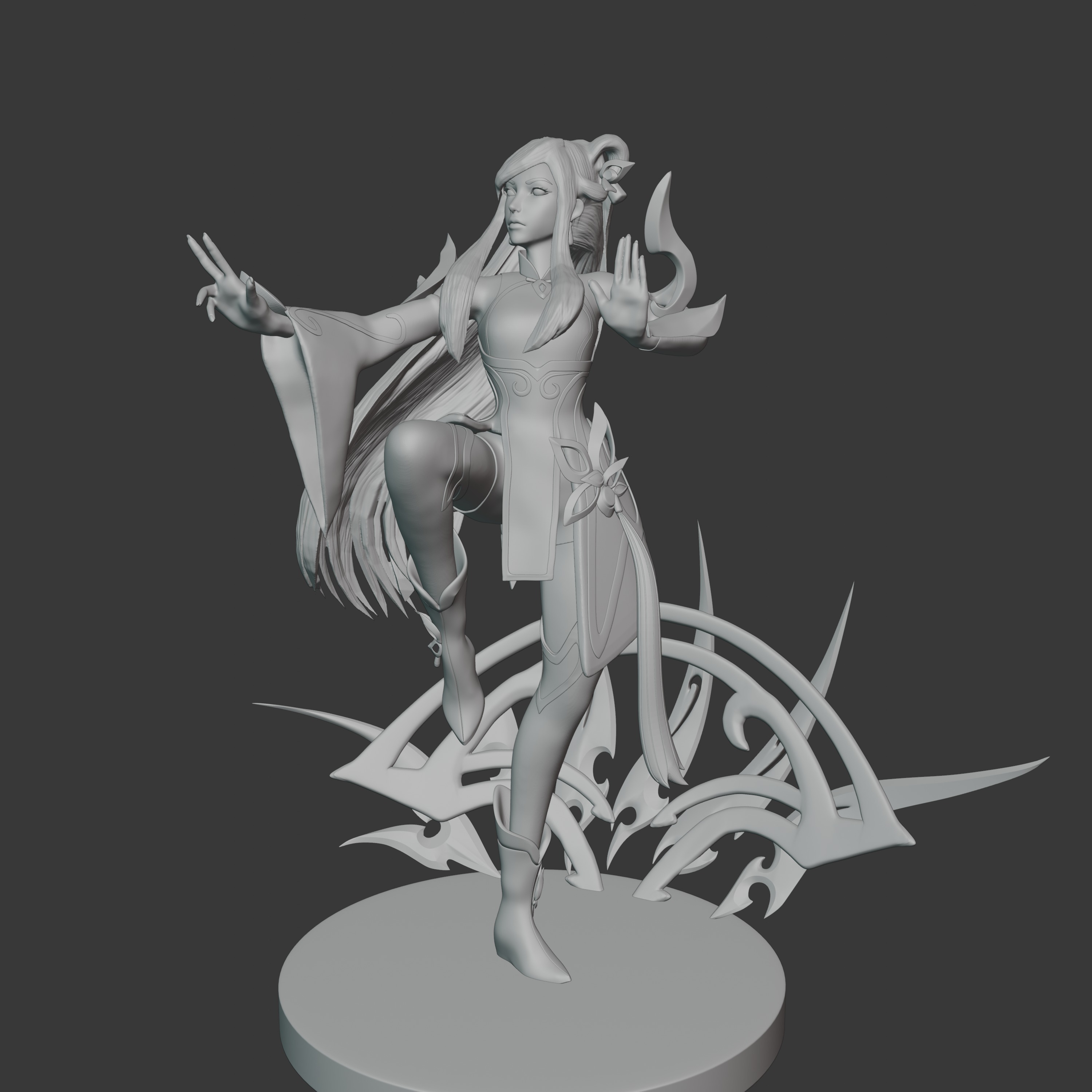 Mythmaker Irelia From League of Legends Ready For Printing 3D print model_4