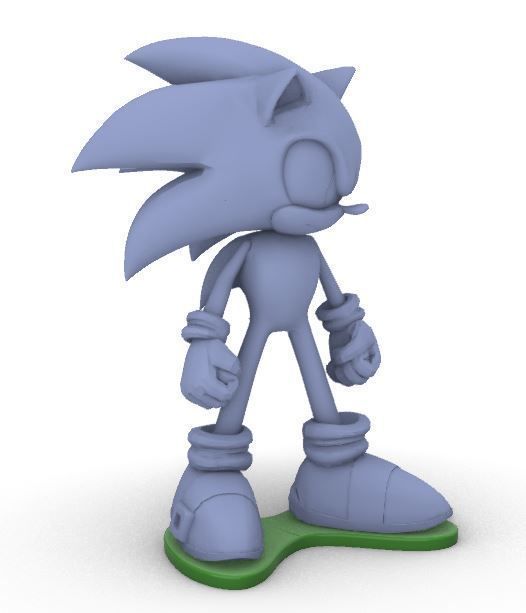Sonic SEGA giant 3D print model_5