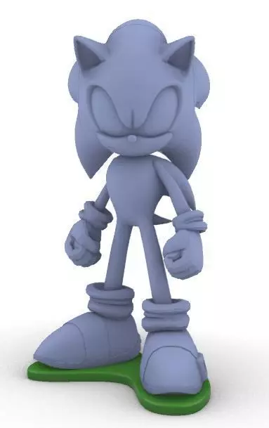 Sonic SEGA giant 3D print model_0