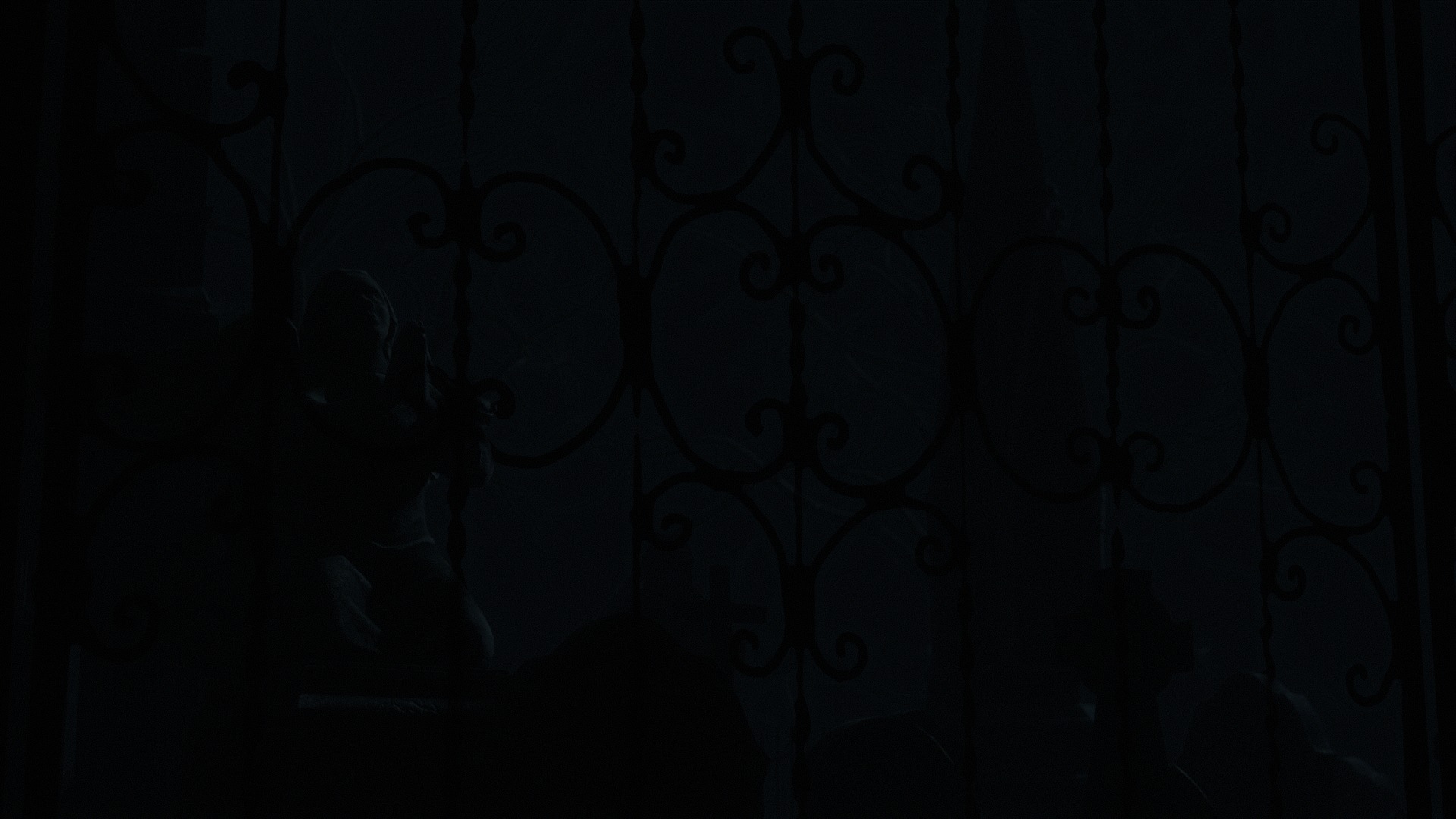 Graveyard and Ghosts Low-poly 3D model_44