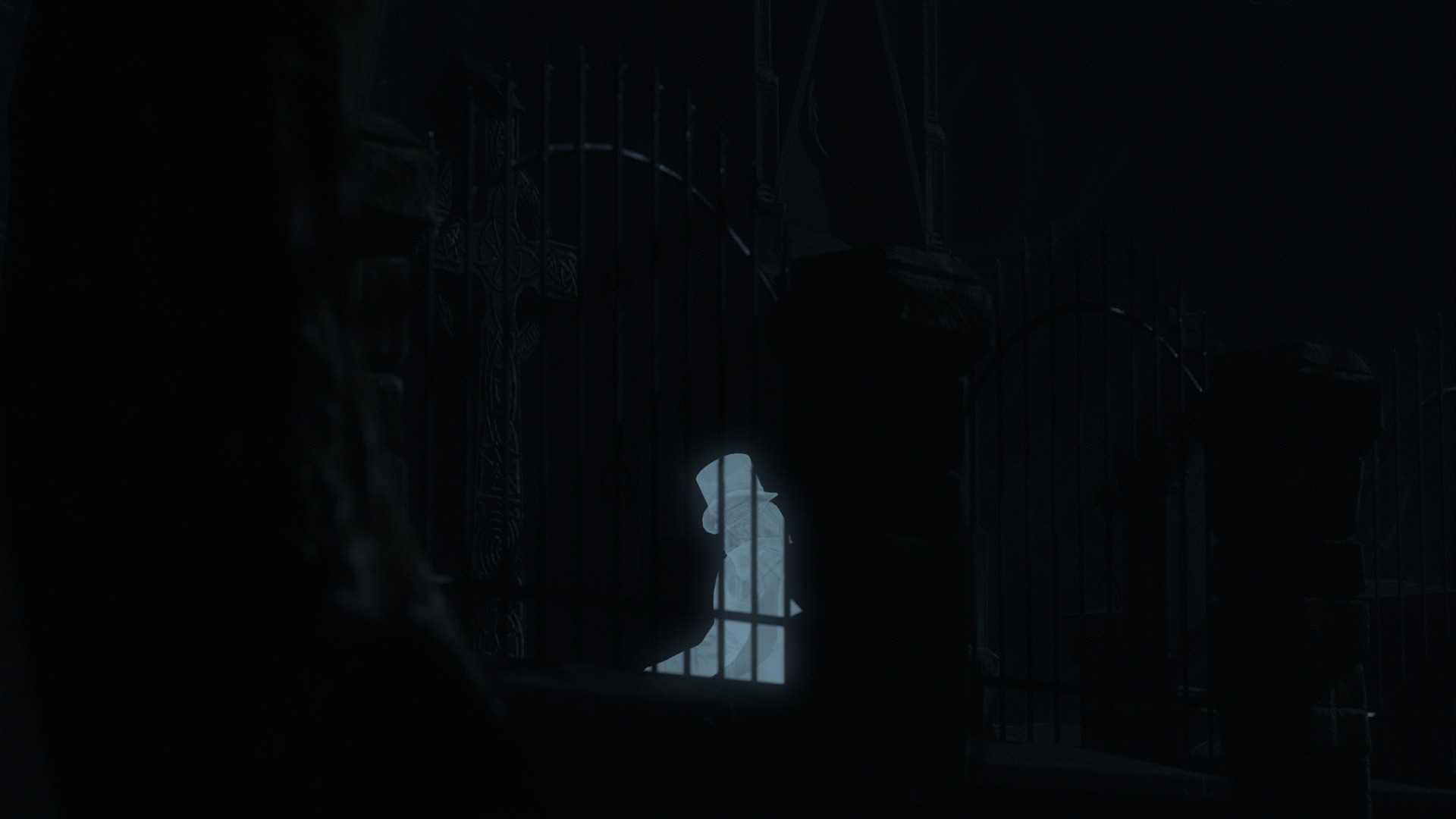 Graveyard and Ghosts Low-poly 3D model_76