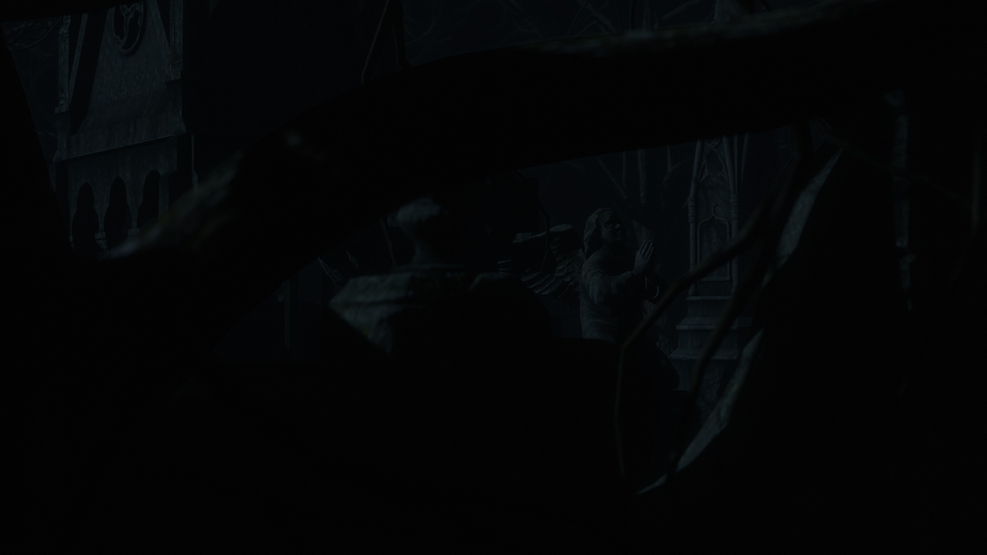 Graveyard and Ghosts Low-poly 3D model_46