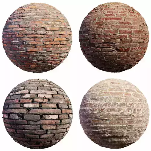Texture PBR Brick Wall 01  Texture