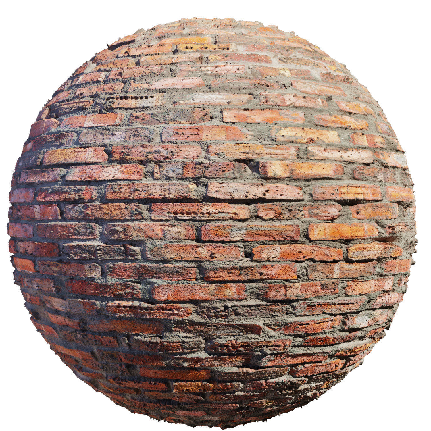 Texture PBR Brick Wall 01 Texture_4