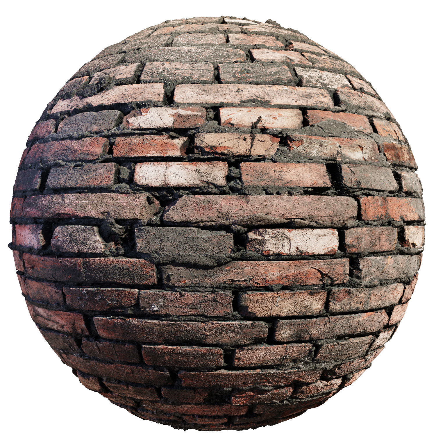 Texture PBR Brick Wall 01 Texture_2