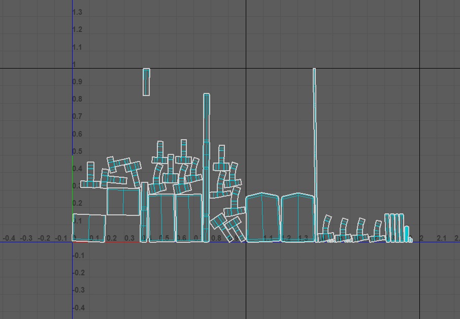 Medieval-style door Low-poly 3D model_4