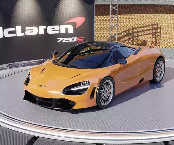 McLaren 720s 3d model