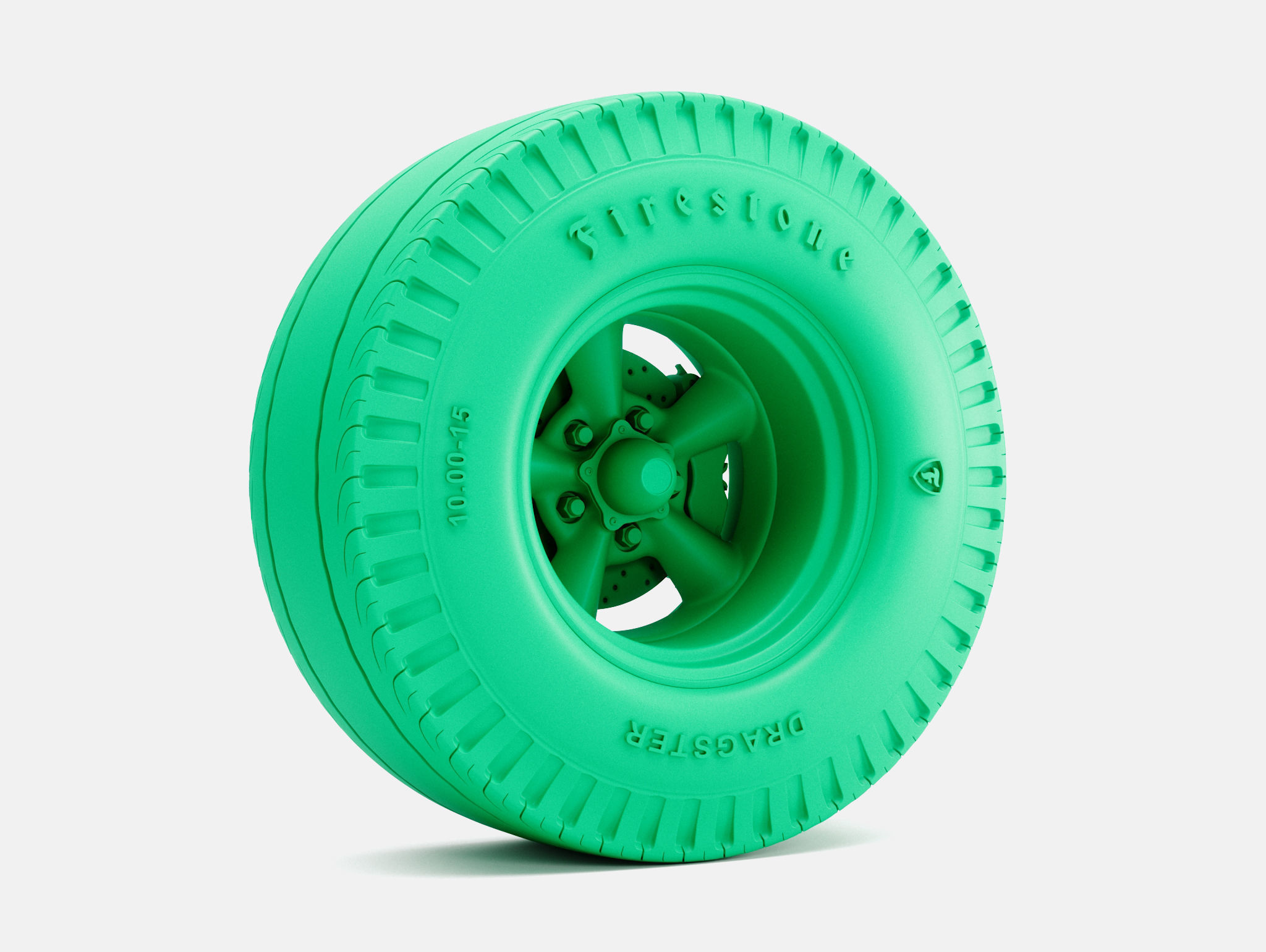 15x7 15x10 Torq Thrust D Wheels Firestone Tires 3D print model_2