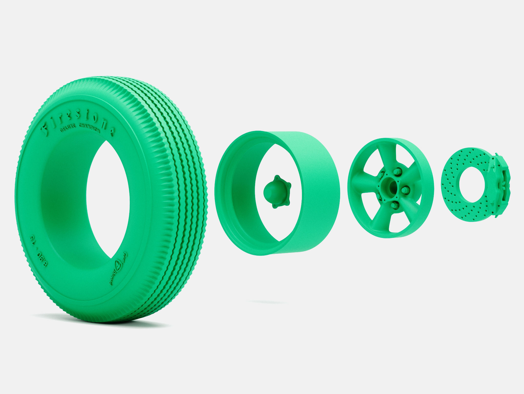 15x7 15x10 Torq Thrust D Wheels Firestone Tires 3D print model_7