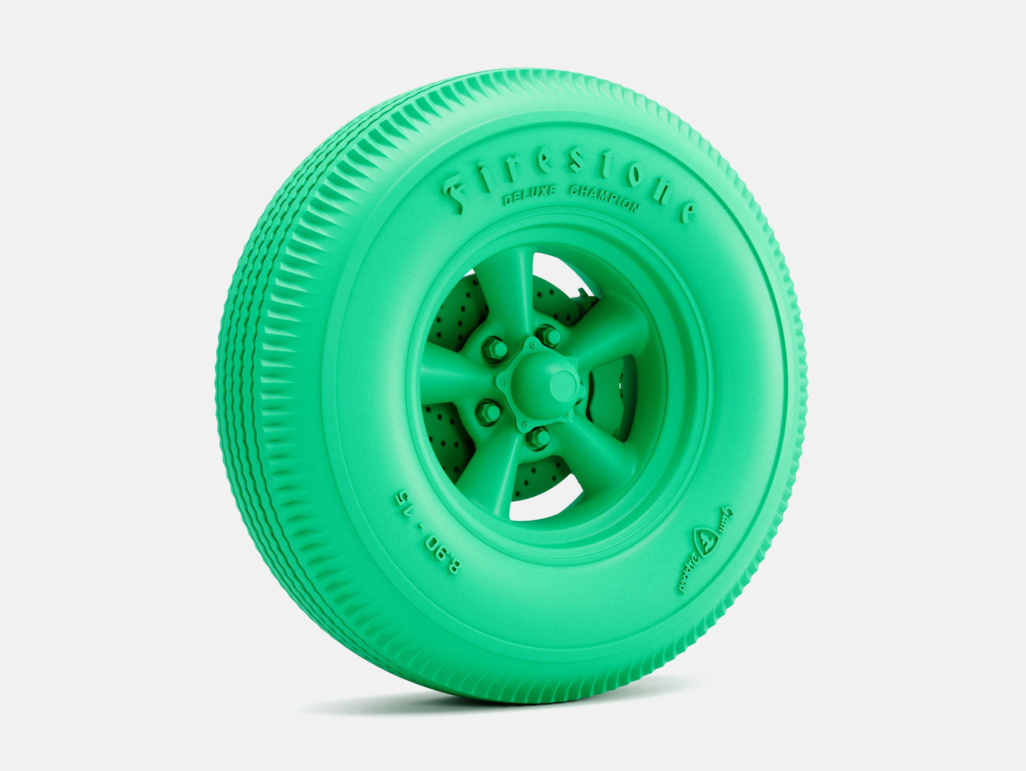 15x7 15x10 Torq Thrust D Wheels Firestone Tires 3D print model_1