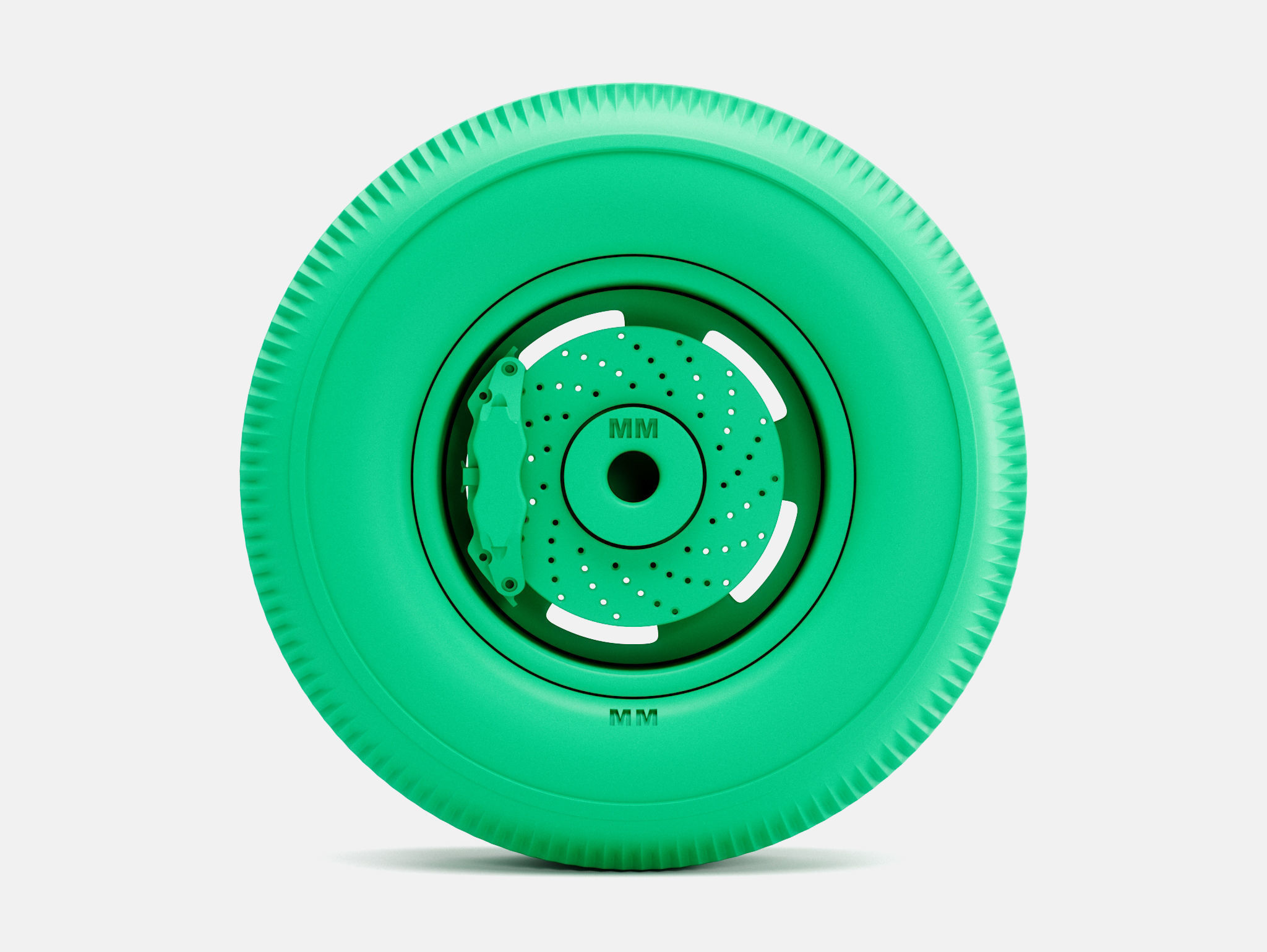 15x7 15x10 Torq Thrust D Wheels Firestone Tires 3D print model_5