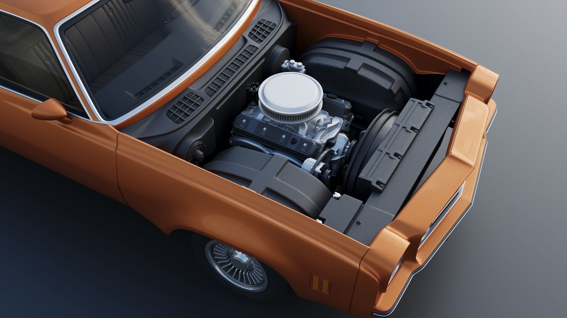 Chevrolet Chevelle Laguna Wagon 1973 3D print model_16