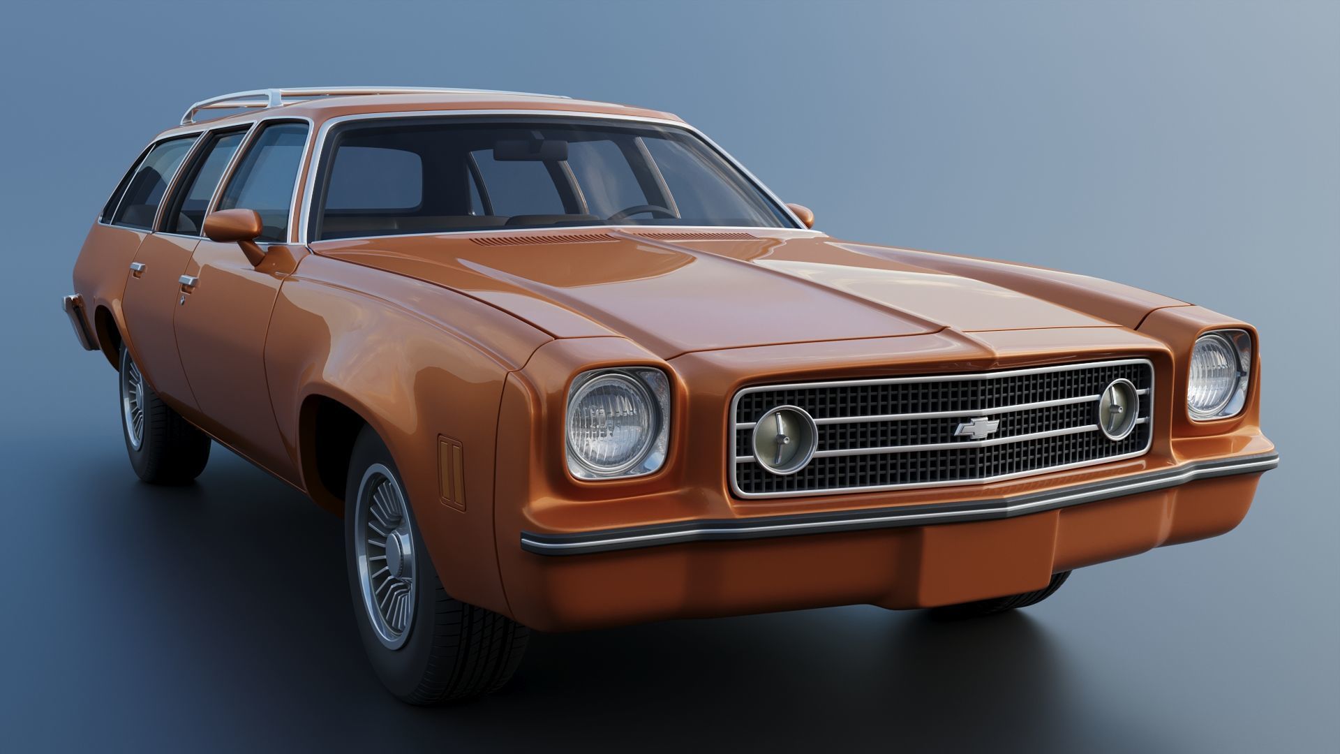 Chevrolet Chevelle Laguna Wagon 1973 3D print model_10