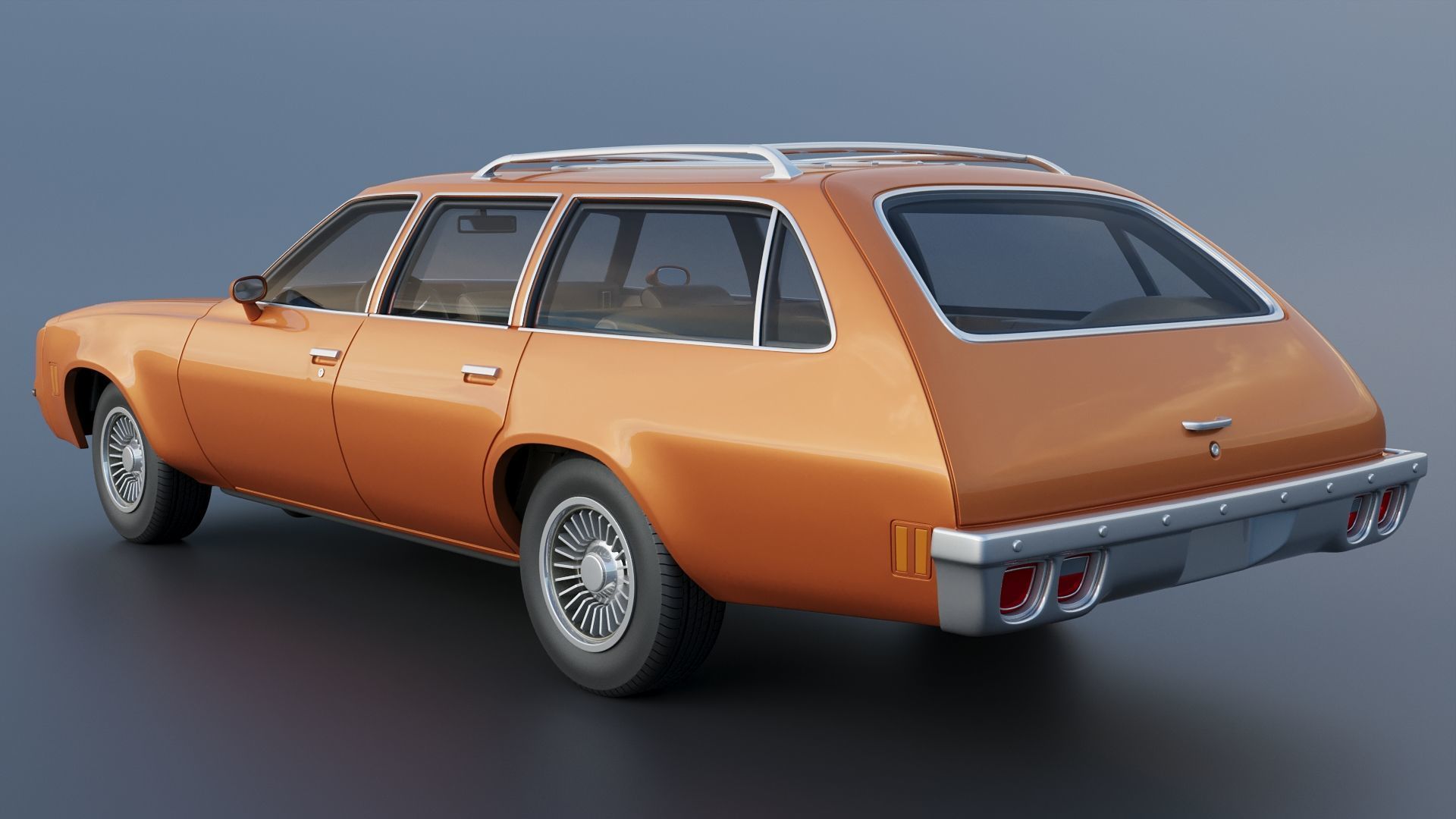 Chevrolet Chevelle Laguna Wagon 1973 3D print model_3