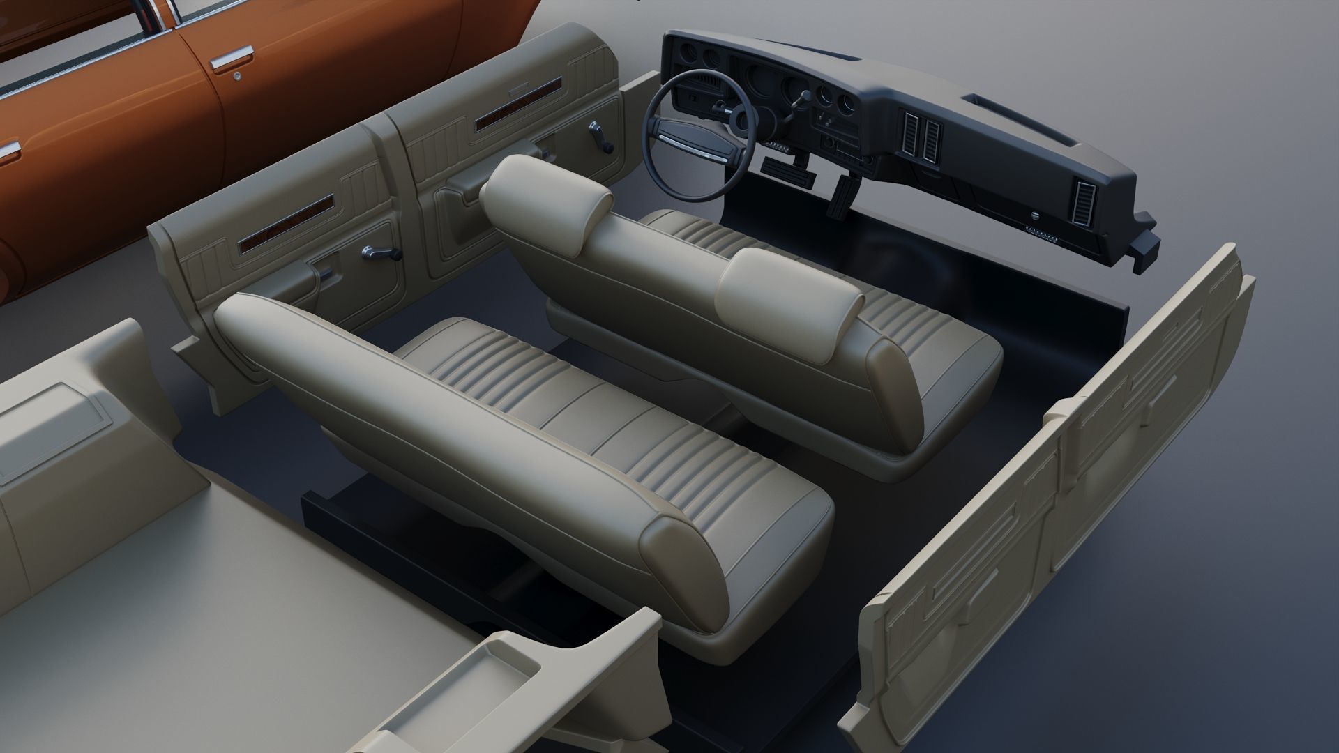 Chevrolet Chevelle Laguna Wagon 1973 3D print model_27