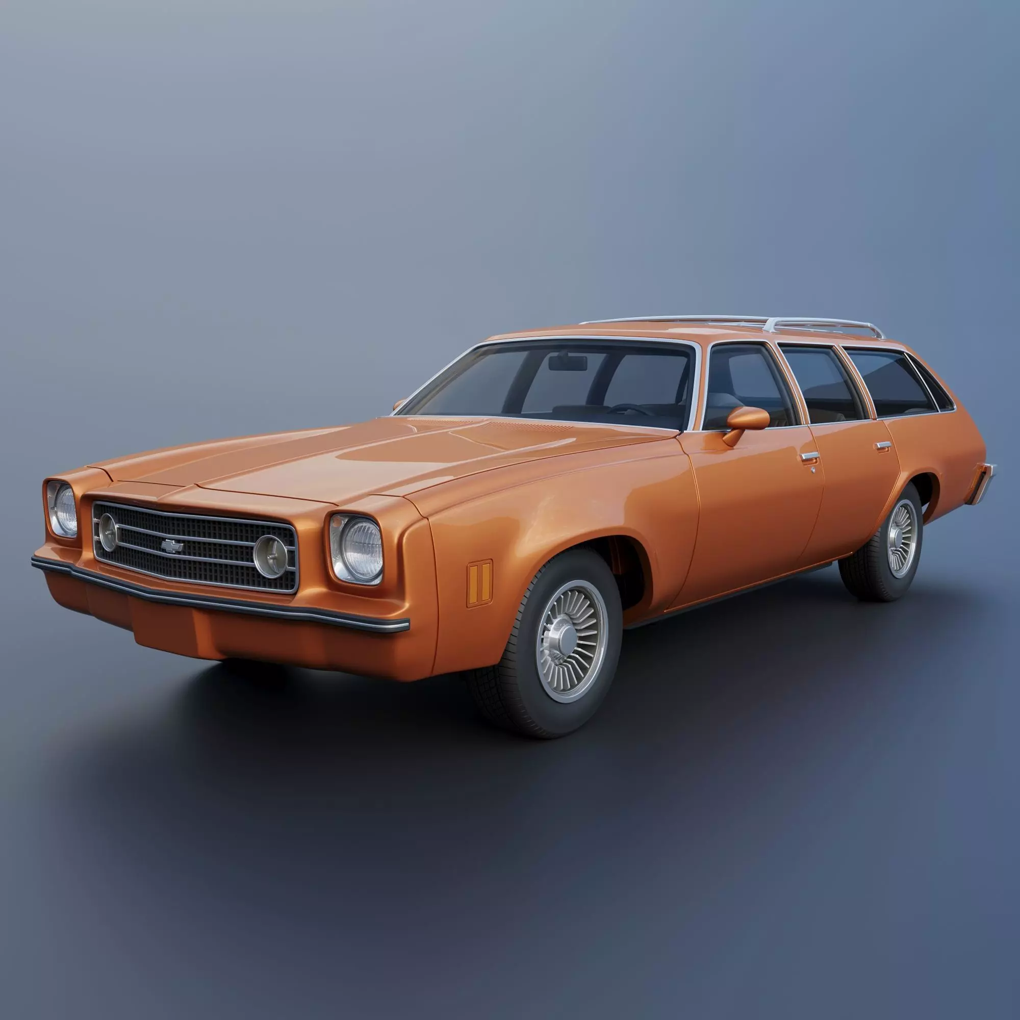 Chevrolet Chevelle Laguna Wagon 1973 3D print model_0