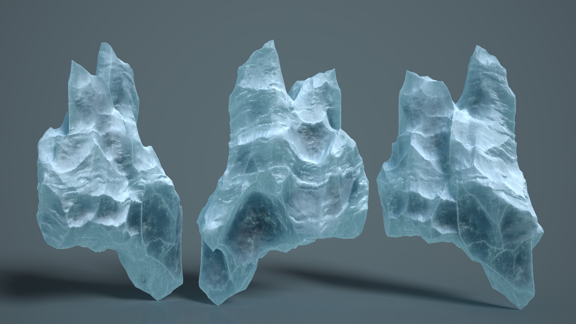 16 Ice Caves - 240928 Low-poly 3D model_9
