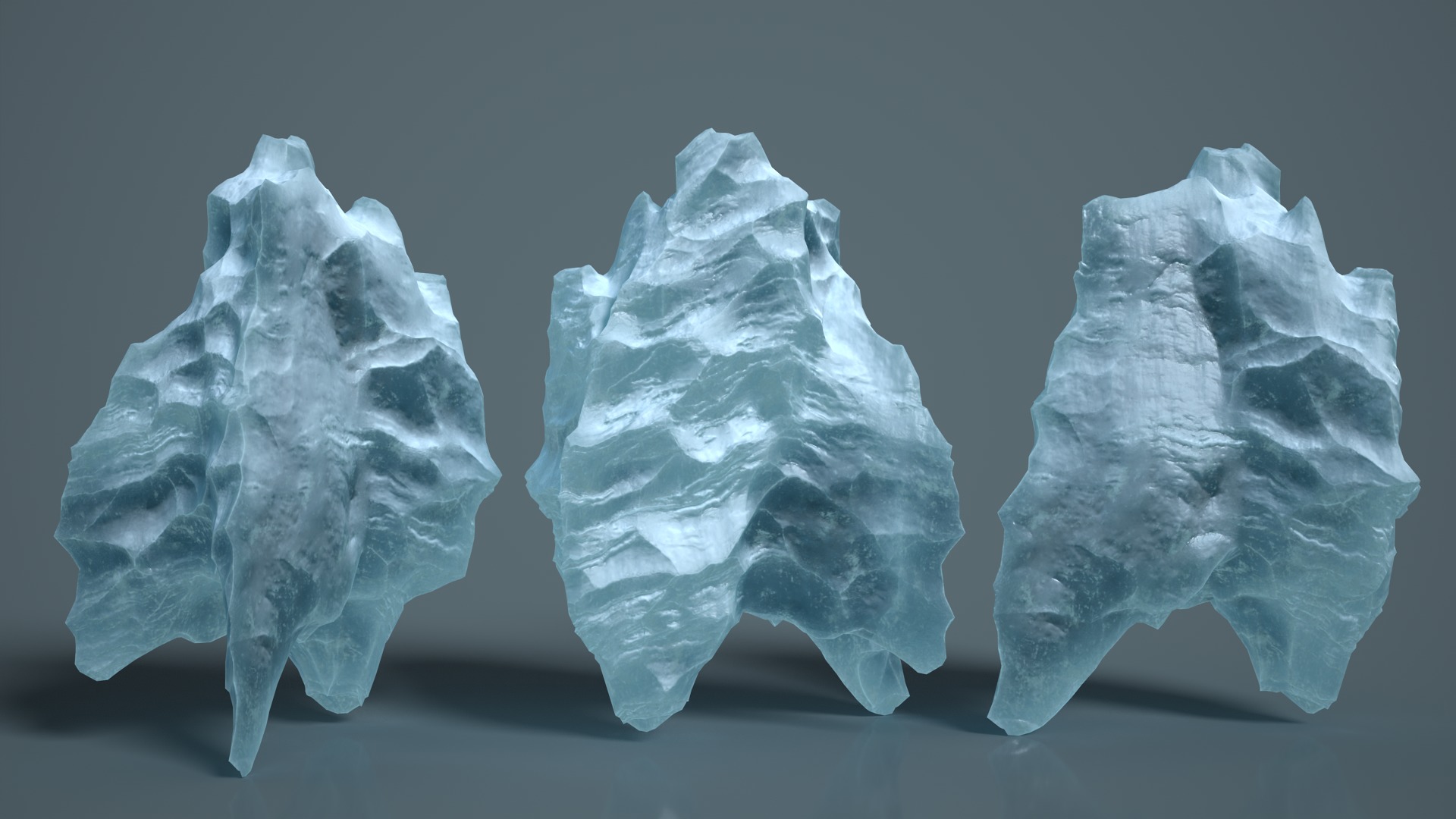 16 Ice Caves - 240928 Low-poly 3D model_10
