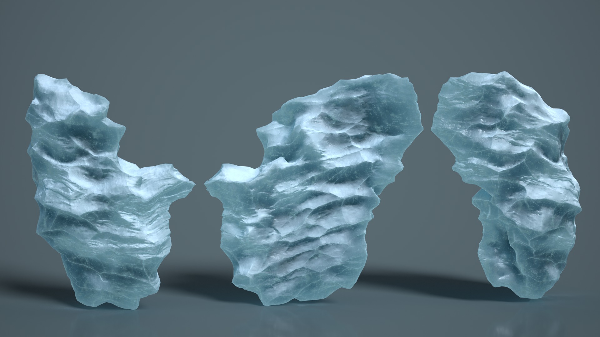 16 Ice Caves - 240928 Low-poly 3D model_7