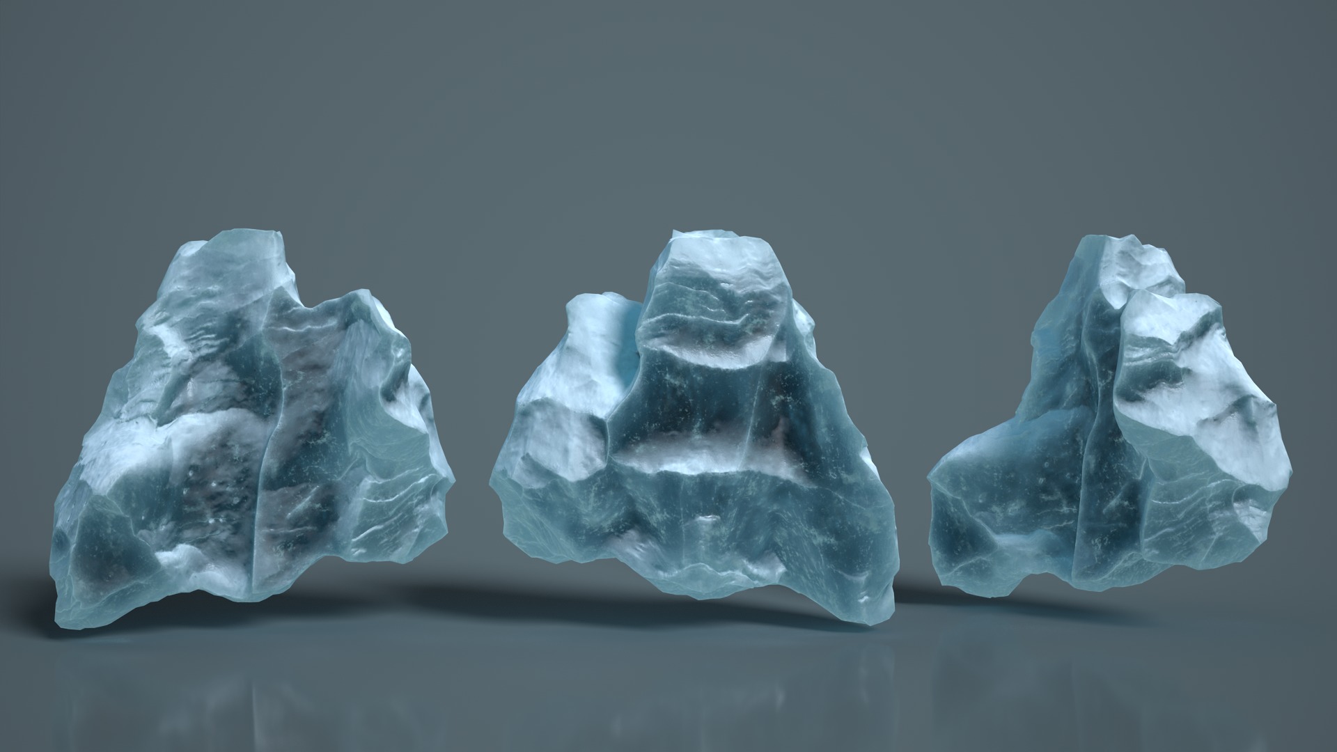 16 Ice Caves - 240928 Low-poly 3D model_11